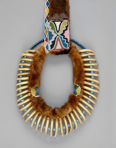 Bear Claw Necklace, Mesquakie by American School